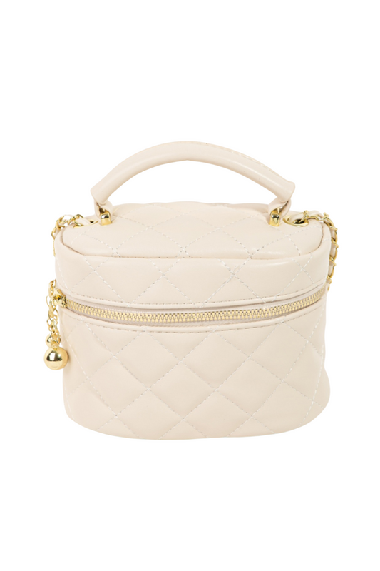 CITY GIRL GLAM BAG (CREAM)