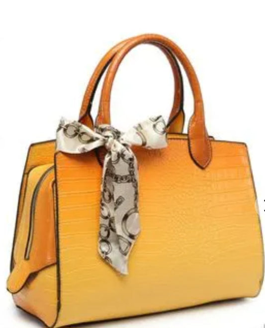 HIGH CLASS GLAM BAG (YELLOW/ORANGE)